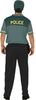 GP86601 – Polizei Karneval Outfit Kostüm Hemd – Größe: 52 - 54 (L) – Farbe: Grün