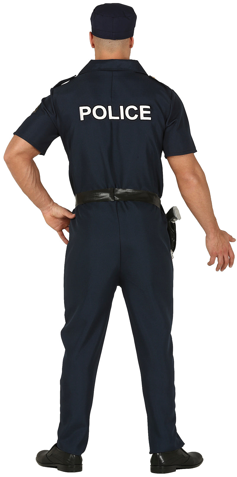 GP86611 – Polizei Karnevalsoutfit Klassisches Kostüm – Größe: 48 - 50 (M) – Farbe: Blau, Ansicht 2