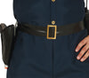 GP86611 – Polizei Karnevalsoutfit Klassisches Kostüm – Größe: 48 - 50 (M) – Farbe: Blau