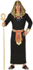 GP86613 – Pharao Ägypten König Kostüm – Größe: 48 - 50 (M) – Farbe: Schwarz
