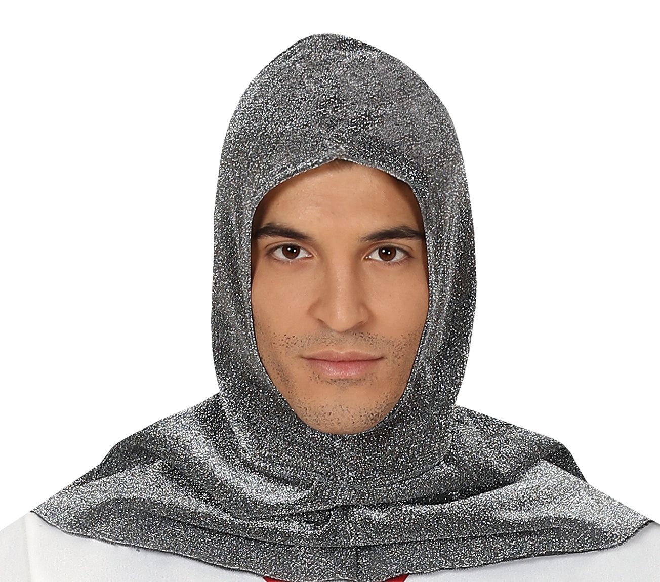 GP86630 – Mittelalter Ritter Kostüm Karneval – Größe: 48 - 50 (M) – Farbe: Weiß