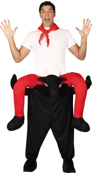 Stier Huckepack Kostüm für Erwachsene, Bild 1