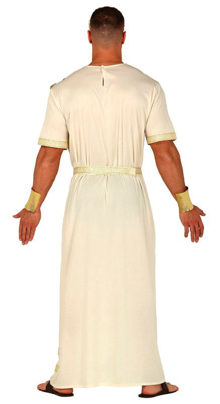 GP86649 – Römer Antike Toga Kostüm Fasching – Größe: 52 - 54 (L) – Farbe: Beige