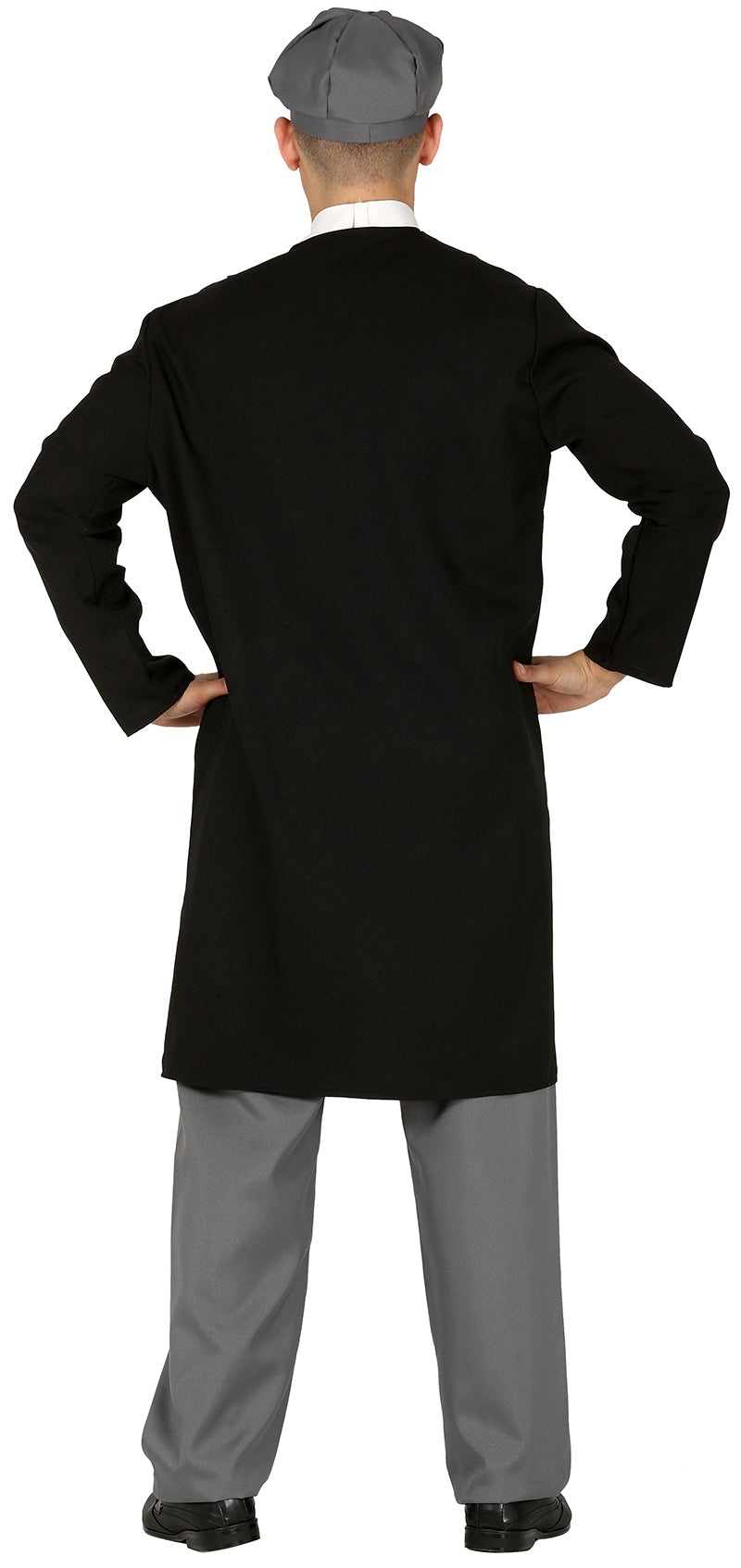 GP86652 – Gangsteroutfit 20s Karneval Retro – Größe: 52 - 54 (L) – Farbe: Schwarz