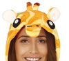 GP86663 – Tier Kigurumi Giraffen Kostüm Abenteuer – Größe: 42 - 44 (L) – Farbe: Weiß