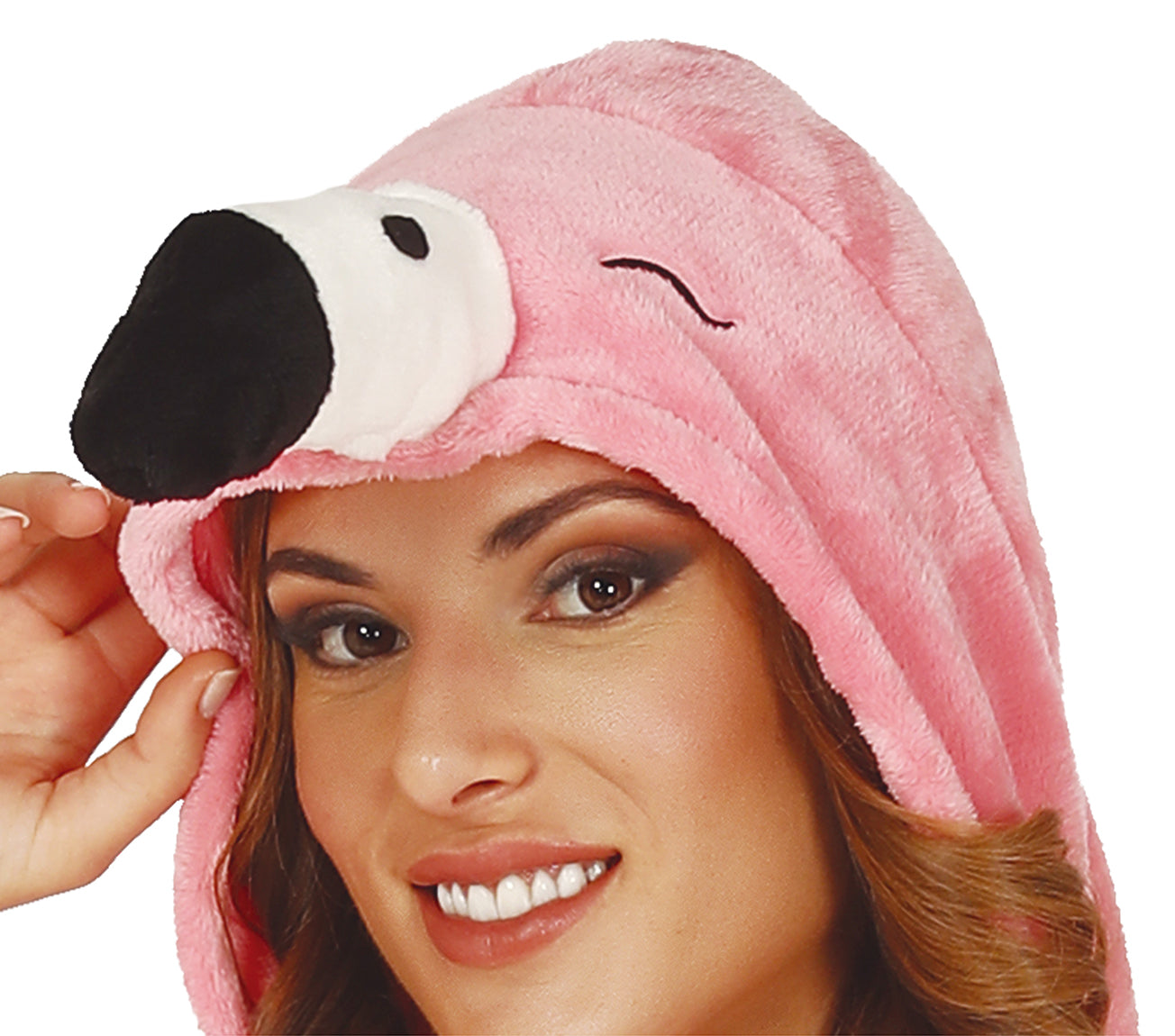 GP86670 – Tiere Kigurumi Rosa Flamingo Einhorn – Größe: 42 - 44 (L) – Farbe: Pink