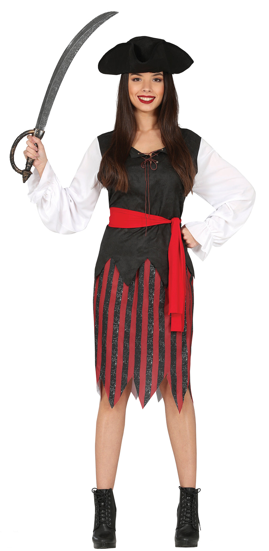 Piratin Kostüm für Damen Karneval