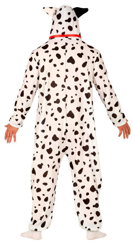 GP86679 – Kigurumi Tierkostüm Dalmatiner Karneval – Größe: 52 - 54 (L) – Farbe: Weiß