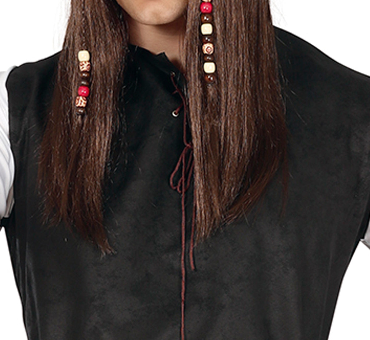 GP86680 – Pirat Karnevalskostüm Abenteuerbekleidung – Größe: 48 - 50 (M) – Farbe: Schwarz