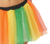 GP86682 – 80s Retro Karnevalskostüm Neon Tutu – Größe: 38 - 40 (M) – Farbe: Schwarz