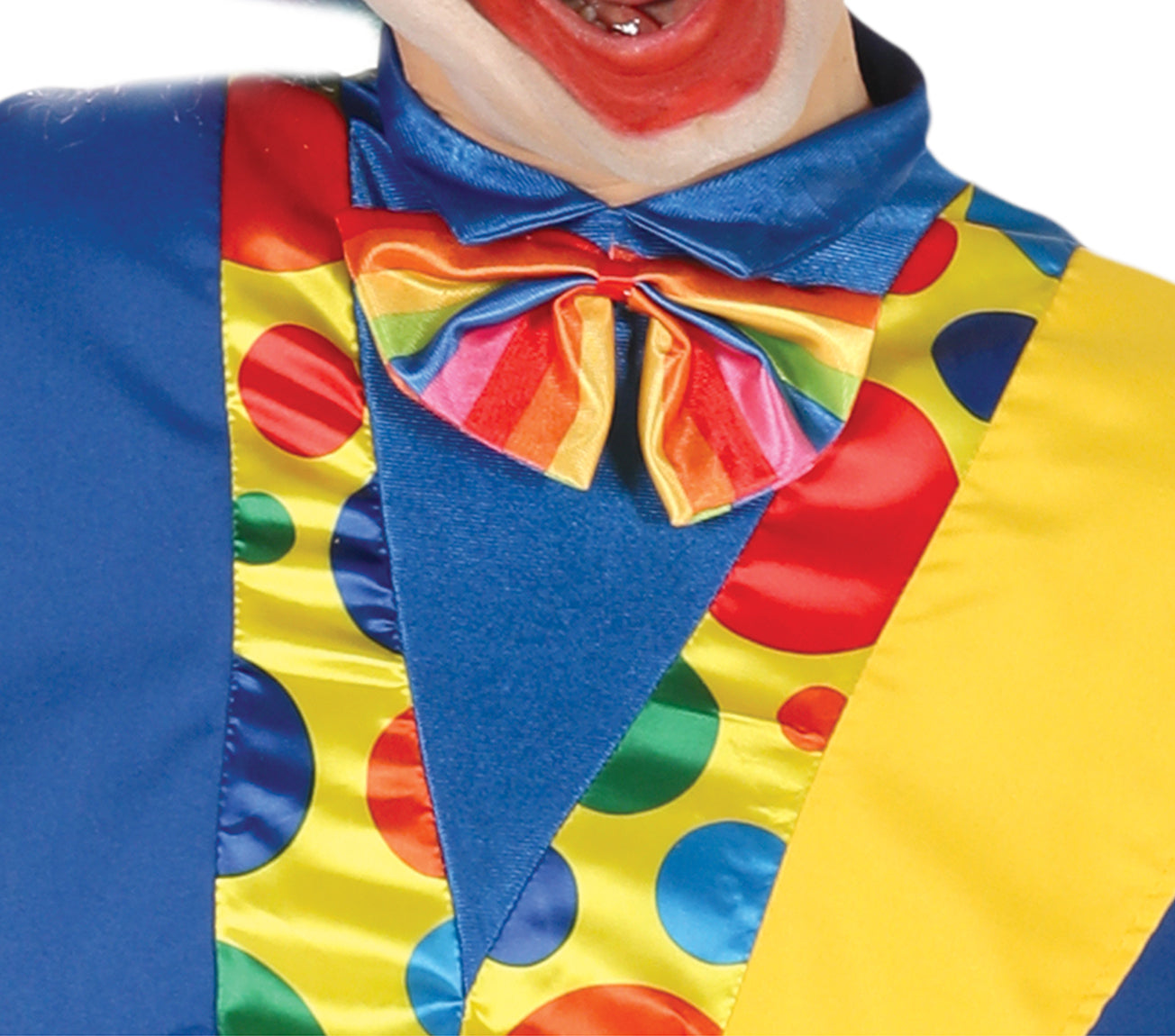 GP86684 – Clown Karnevalskostüm Bunter – Größe: 52 - 54 (L) – Farbe: Mehrfarbig