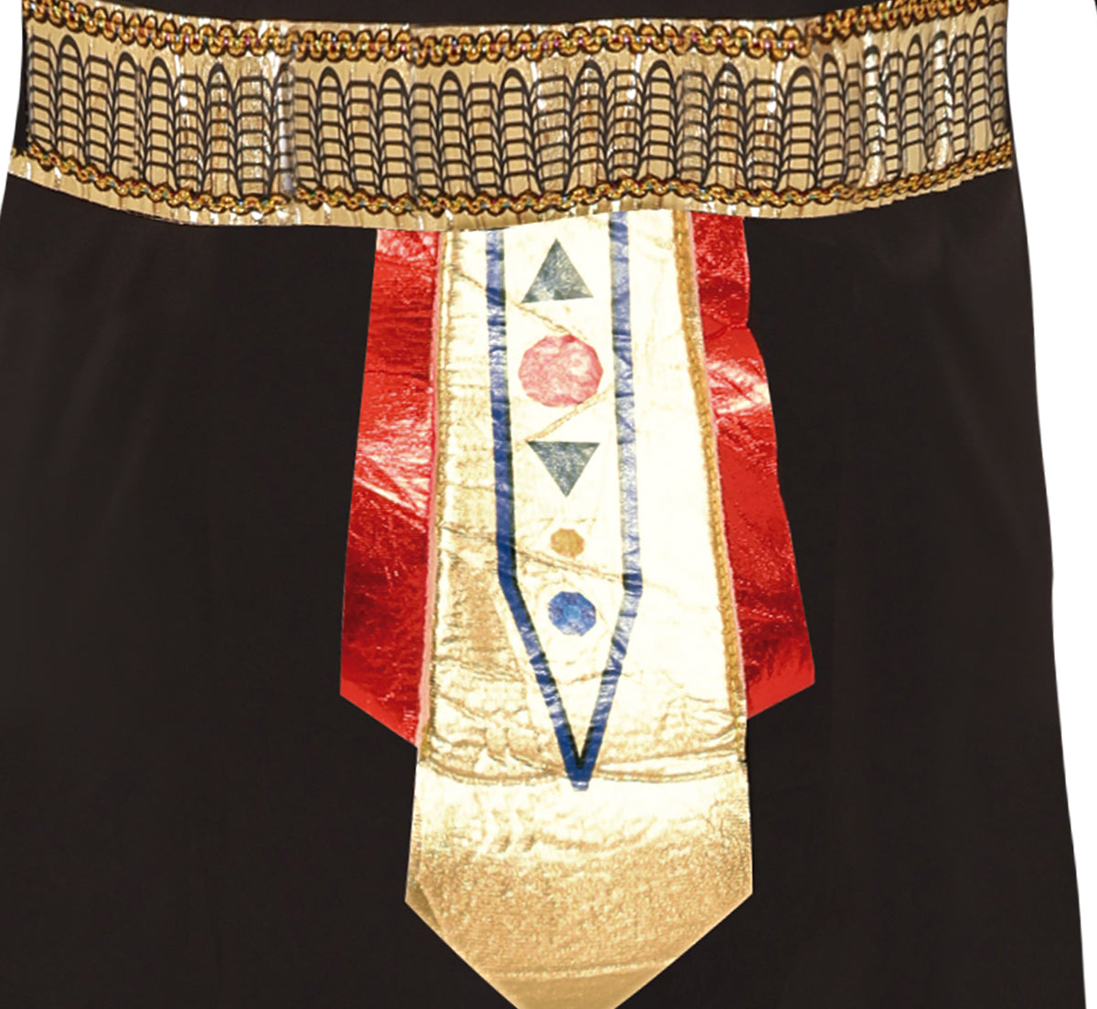 GP86613 – Pharao Ägypten König Kostüm – Größe: 54 - 56 (XL) – Farbe: Schwarz