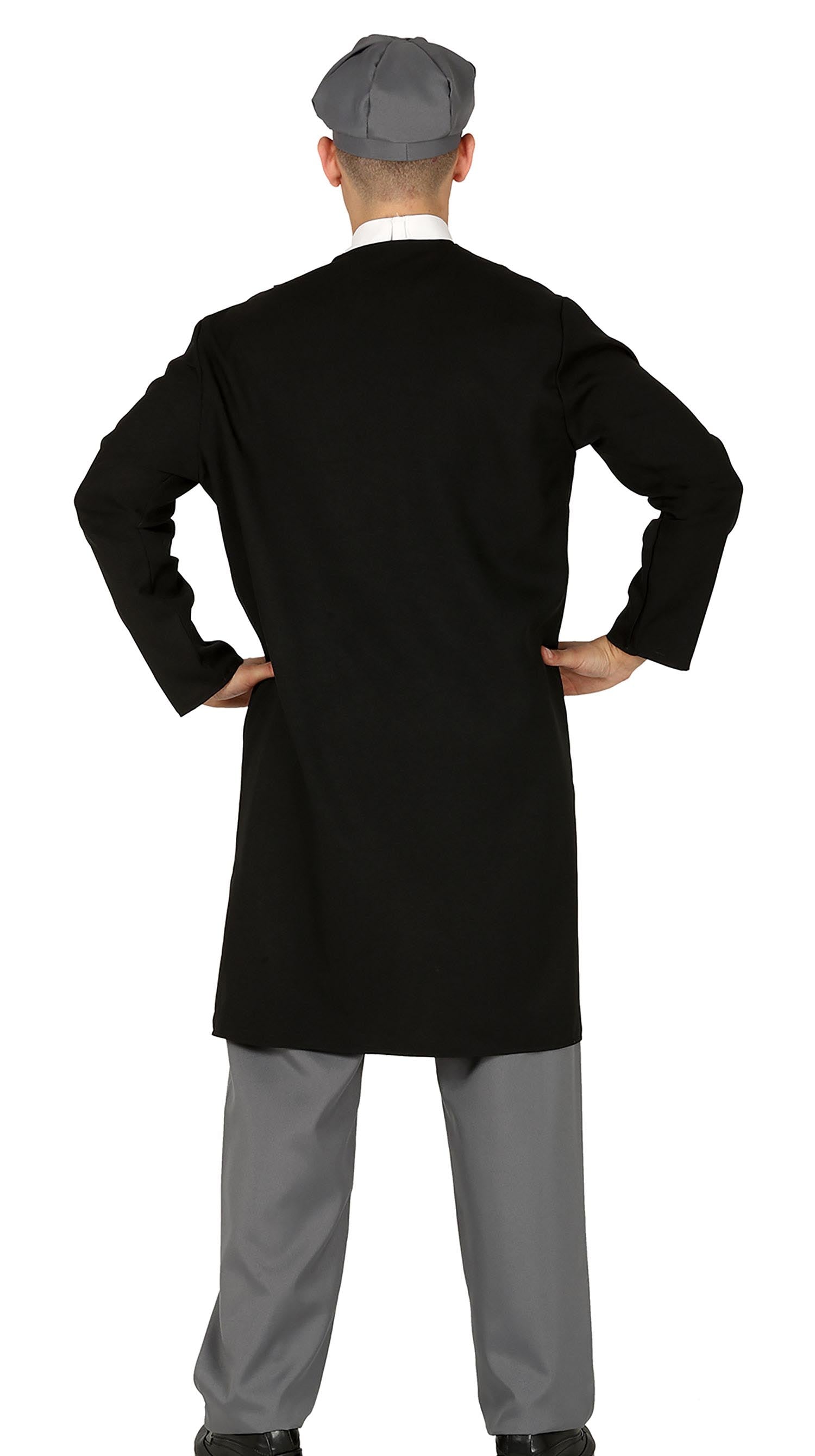 GP86652 – Gangsteroutfit 20s Karneval Retro – Größe: 54 - 56 (XL) – Farbe: Schwarz