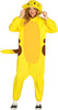 GP84623 – Tierabenteuer Overall Kapuzenanzug – Größe: 44 - 46 (XL) – Farbe: Gelb