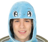 GP84627 – Schildkröte Kostüm Herren Tier Jumpsuit – Größe: 48 - 50 (M) – Farbe: Blau