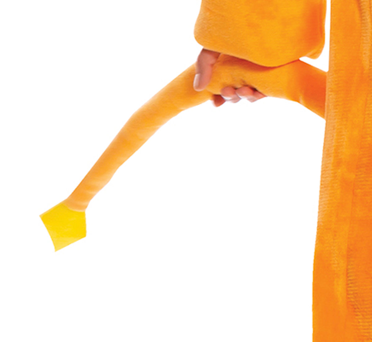 GP84626 – Drache Kapuze Jumpsuit Tier Kostüm – Größe: 54 - 56 (XL) – Farbe: Orange