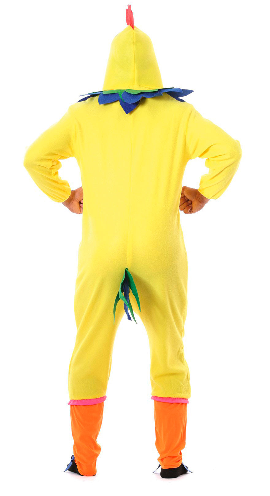 GP84355 – Tierkostüm Hahn Lustiger Karneval – Größe: 54 - 56 (XL) – Farbe: Gelb