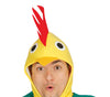 GP84355 – Tierkostüm Hahn Lustiger Karneval – Größe: 54 - 56 (XL) – Farbe: Gelb
