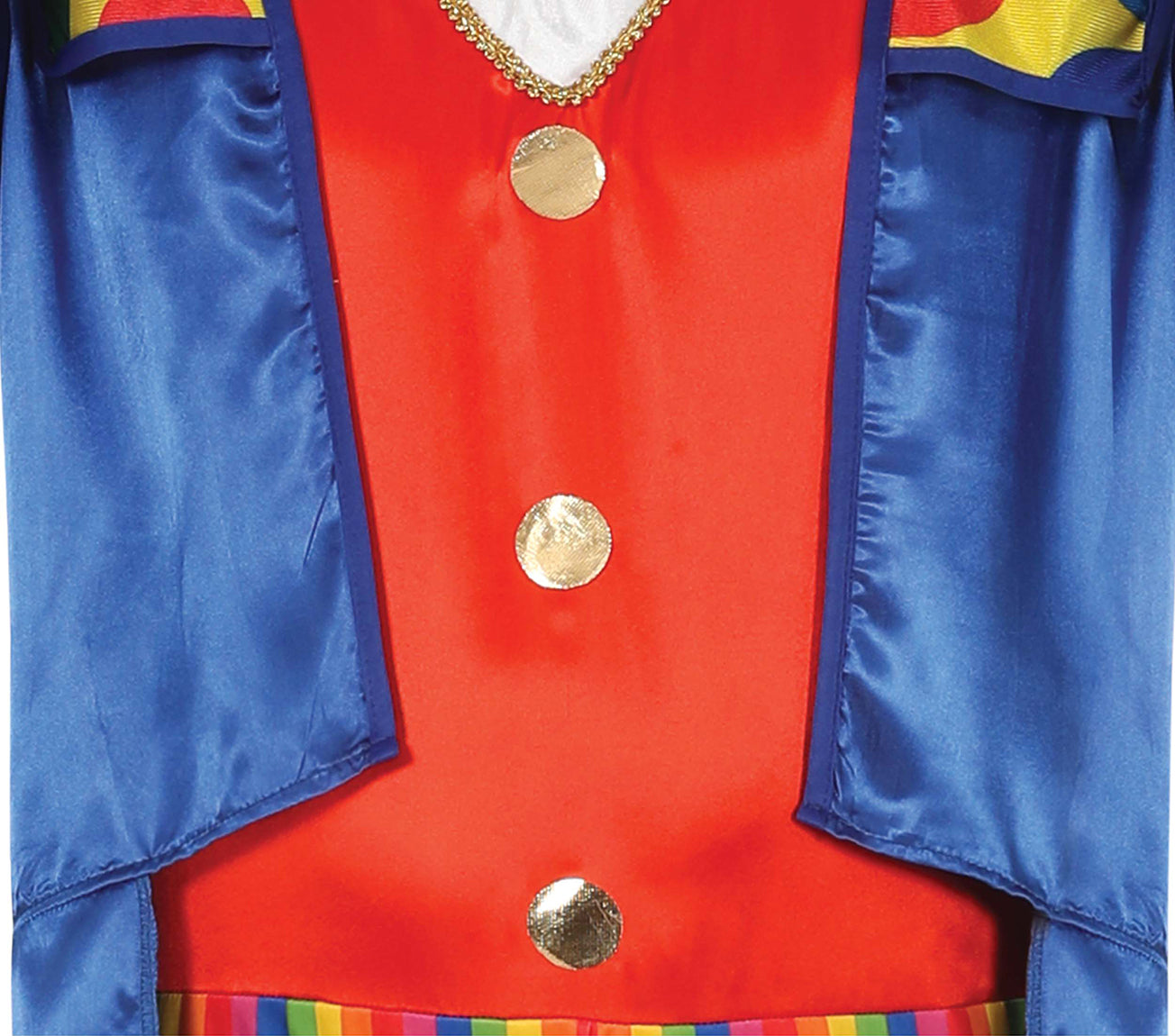 GP79275 – Clown Kostüm Karneval Bunter Anzug – Größe: 54 - 56 (XL) – Farbe: Mehrfarbig