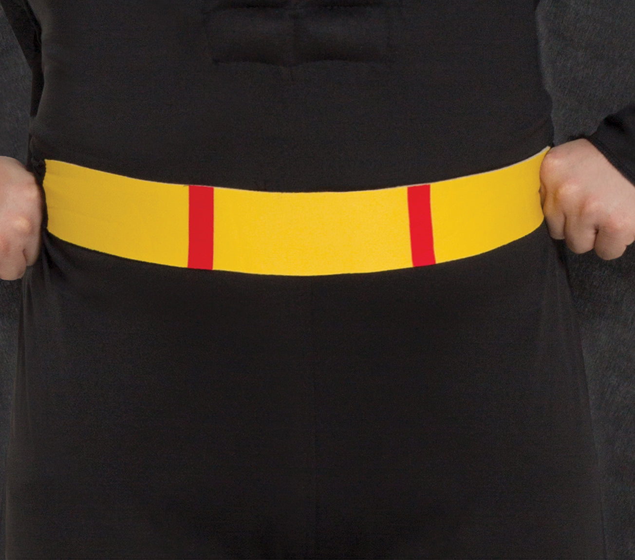GP80767 – Superheld Abenteuer Held Kostüm – Größe: 56 - 58 (XXL) – Farbe: Schwarz