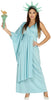 GP88242 – Amerika Freiheiten Fackel Kostüm Blau – Größe: 44 - 46 (XL) – Farbe: Blau