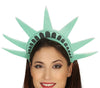 GP88242 – Amerika Freiheiten Fackel Kostüm Blau – Größe: 44 - 46 (XL) – Farbe: Blau