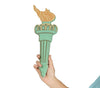 GP88242 – Amerika Freiheiten Fackel Kostüm Blau – Größe: 44 - 46 (XL) – Farbe: Blau