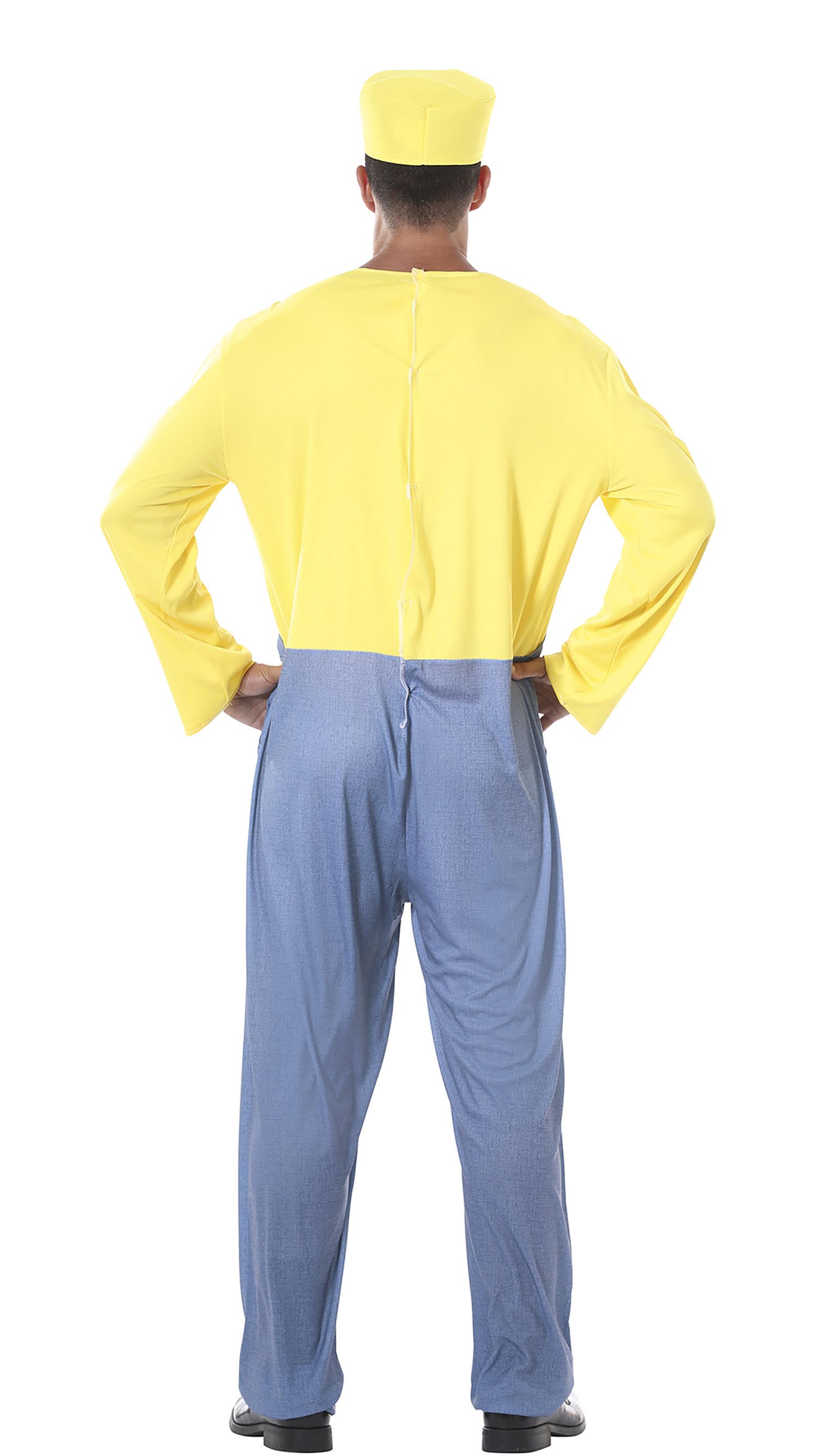 GP84909 – Videospiel Abenteurer Kostüm – Größe: 54 - 56 (XL) – Farbe: Blau
