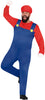 GP80626 – Klempner Abenteuerfigur Cosplay Karneval – Größe: 56 - 58 (XXL) – Farbe: Rot