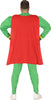 GP88275 – Superhelden Abenteuerfigur Rastafarian – Größe: 56 - 58 (XXL) – Farbe: Grün