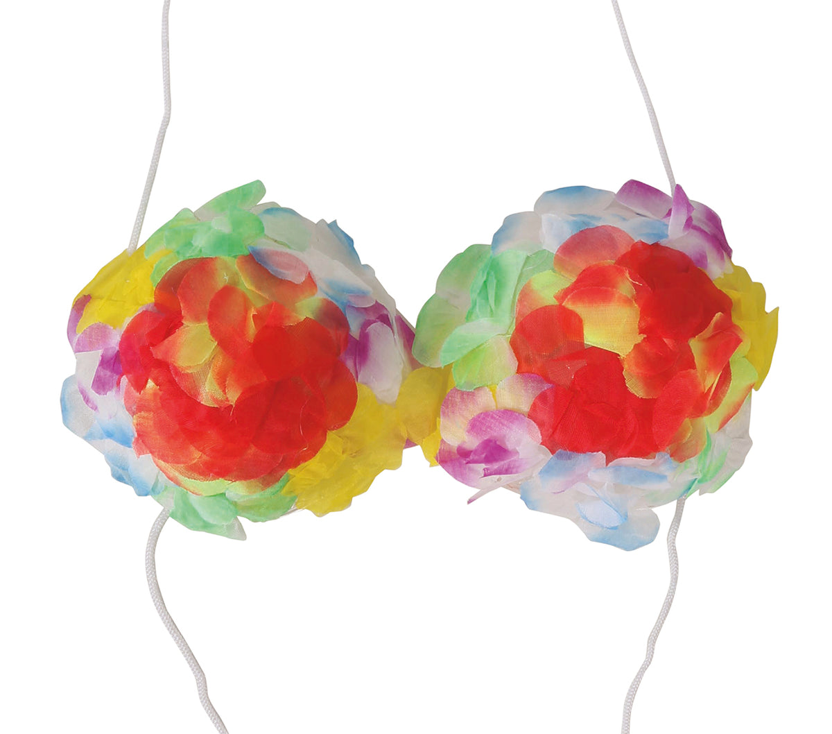GP16432 – Blumen BH für Damen Hawaii Hula – Farbe: Mehrfarbig