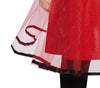GP87602 – Maus Karneval Kostüm Haarreif – Größe: 92/98 – Farbe: Rot
