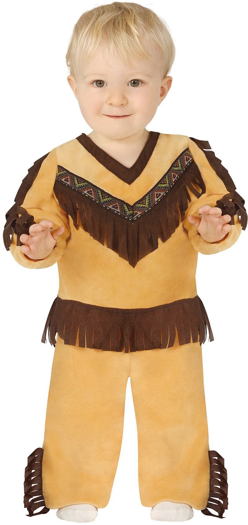 Indianer Kostüm für Babys mit Fransen