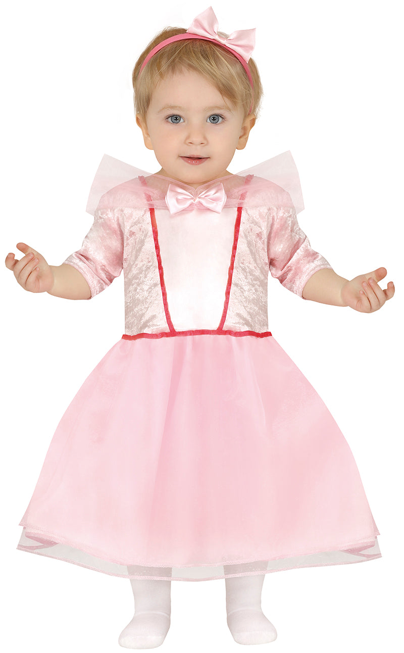 GP87829 – Prinzessin Kleiderträume Rosa Baby Outfit – Größe: 92/98 – Farbe: Pink