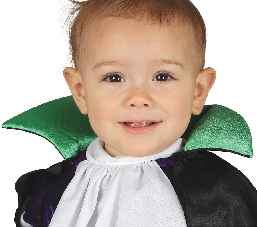 GP87016 – Vampir Edelmann Kostüm Kinder – Größe: 74/80 – Farbe: Schwarz, Ansicht 2