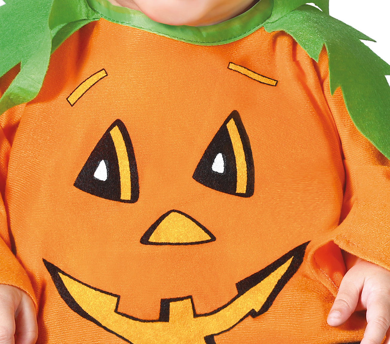 GP87018 – Halloween Kürbis Kostüm Set Mütze – Größe: 74/80 – Farbe: Orange