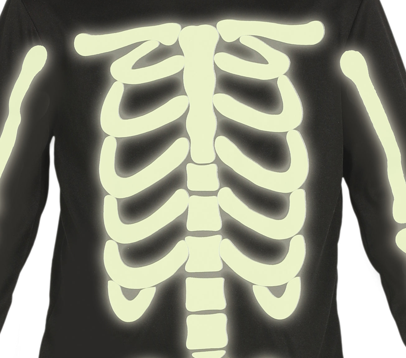GP87310 – Skelett Halloween Kostüm Party Spaß – Größe: 98/104 – Farbe: Schwarz