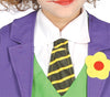 GP87322 – Mr Smile Halloween Abenteuer Held Kostüm – Größe: 128/134 – Farbe: Lila