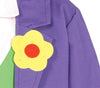 GP87322 – Mr Smile Halloween Abenteuer Held Kostüm – Größe: 128/134 – Farbe: Lila