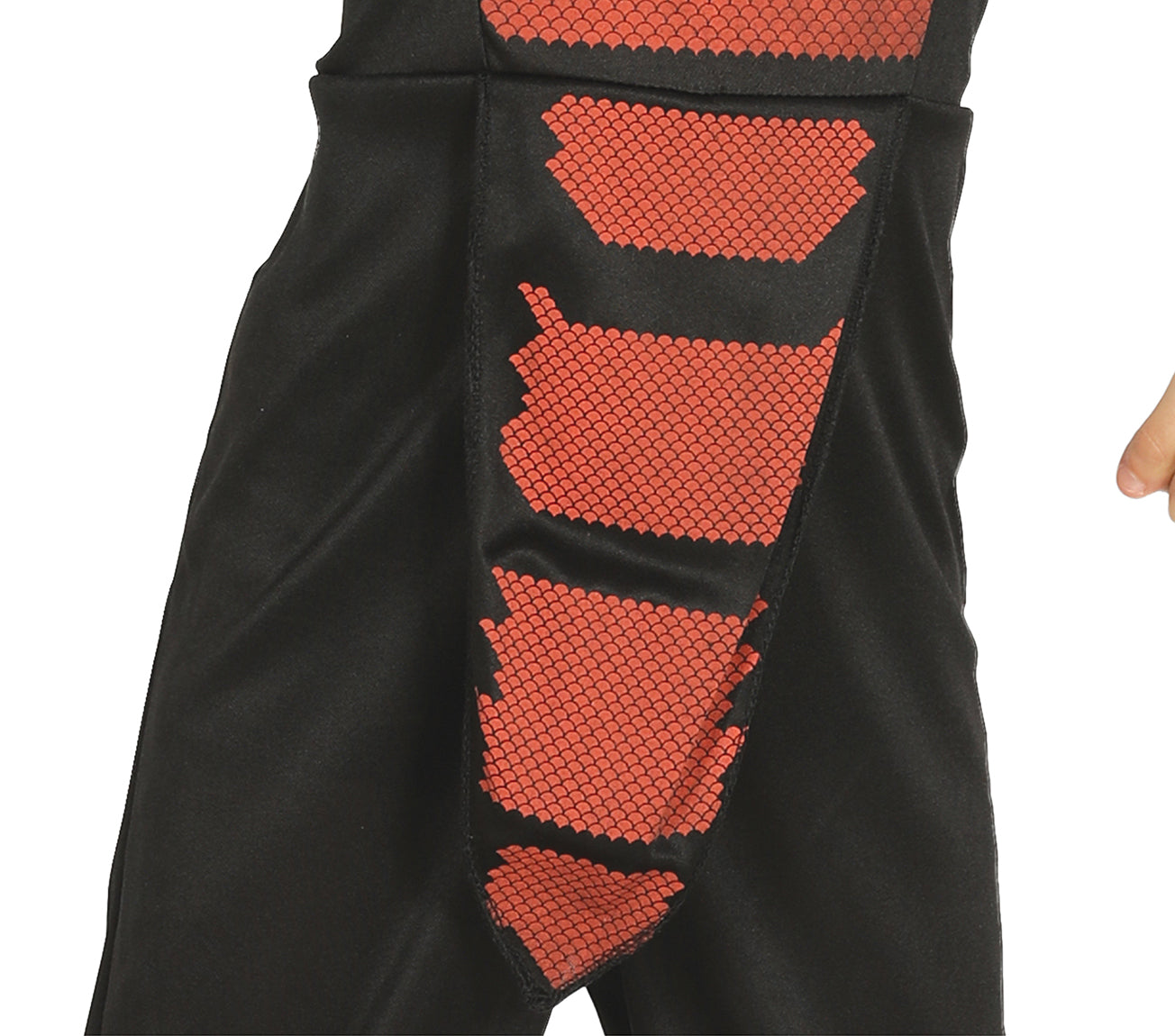 GP87363 – Ninja Abenteuerkostüm Schlange Schattenkrieger – Größe: 128/134 – Farbe: Schwarz