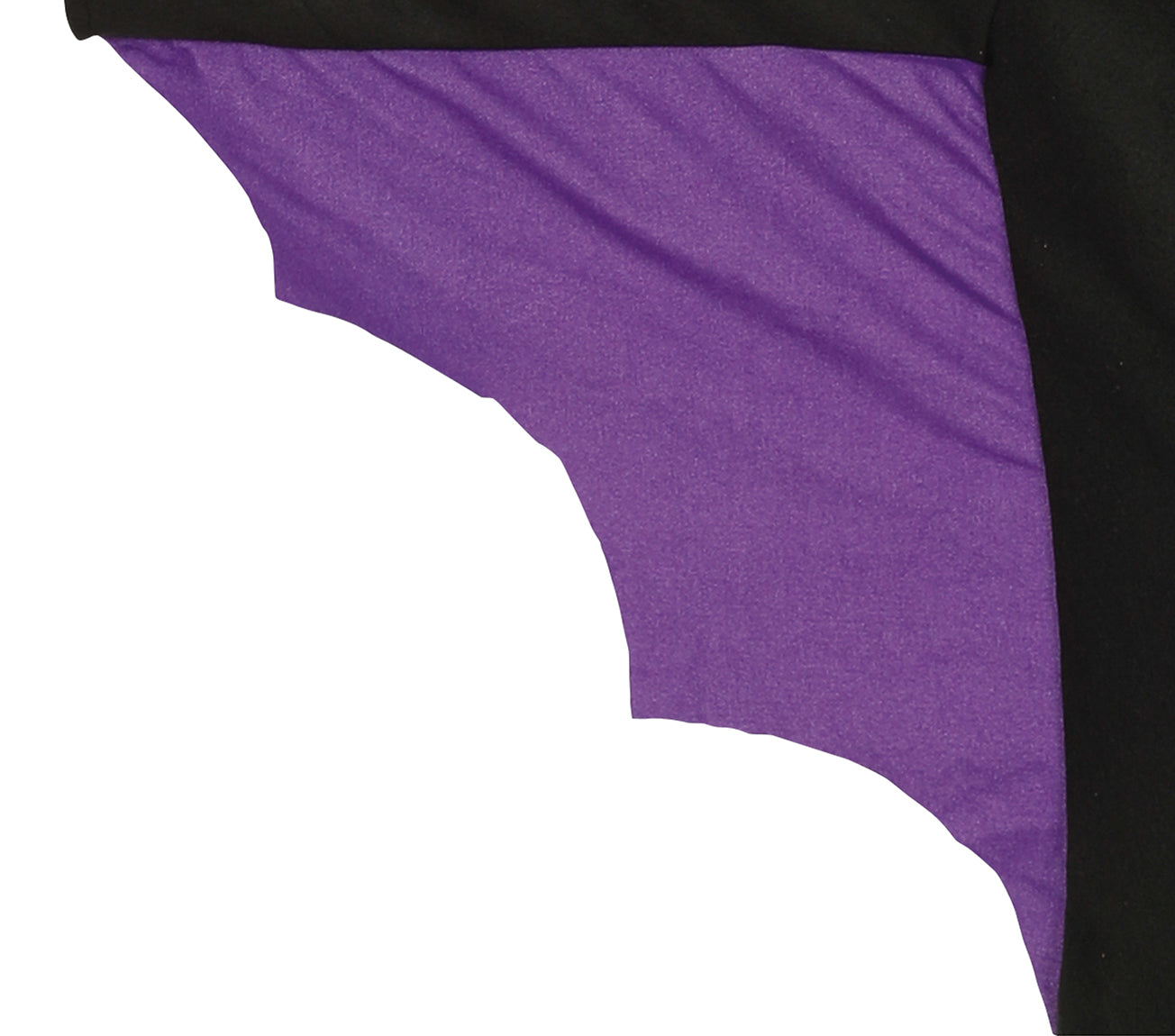 GP87370 – Fledermaus Kostüm Halloween Schwarz Lila – Größe: 98/104 – Farbe: Schwarz