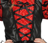 GP87394 – Vampir Halloween Kleid Kinder Rot – Größe: 110/116 – Farbe: Schwarz