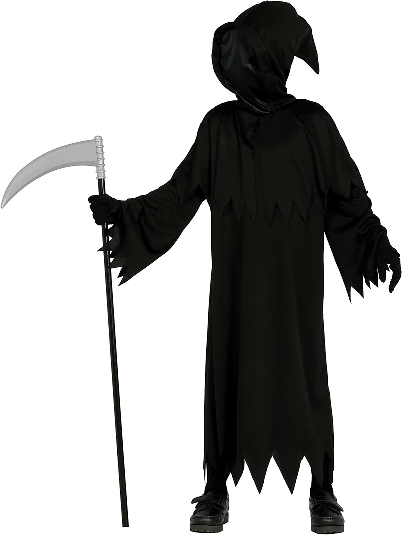 GP87423 – Halloween Geisterwesen Kinderkostüm Dunkle – Größe: 110/116 – Farbe: Schwarz