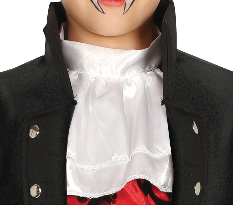 GP87430 – Vampir Halloween Kostüm Kinder Cape – Größe: 98/104 – Farbe: Schwarz, Ansicht 2