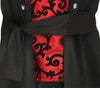 GP87430 – Vampir Halloween Kostüm Kinder Cape – Größe: 110/116 – Farbe: Schwarz