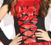 GP87452 – Dämon Teufel Kostüm Set Haarreif – Größe: 110/116 – Farbe: Rot