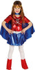 GP87467 – Superhelden Abenteuerfigur Kostüm – Größe: 110/116 – Farbe: Blau