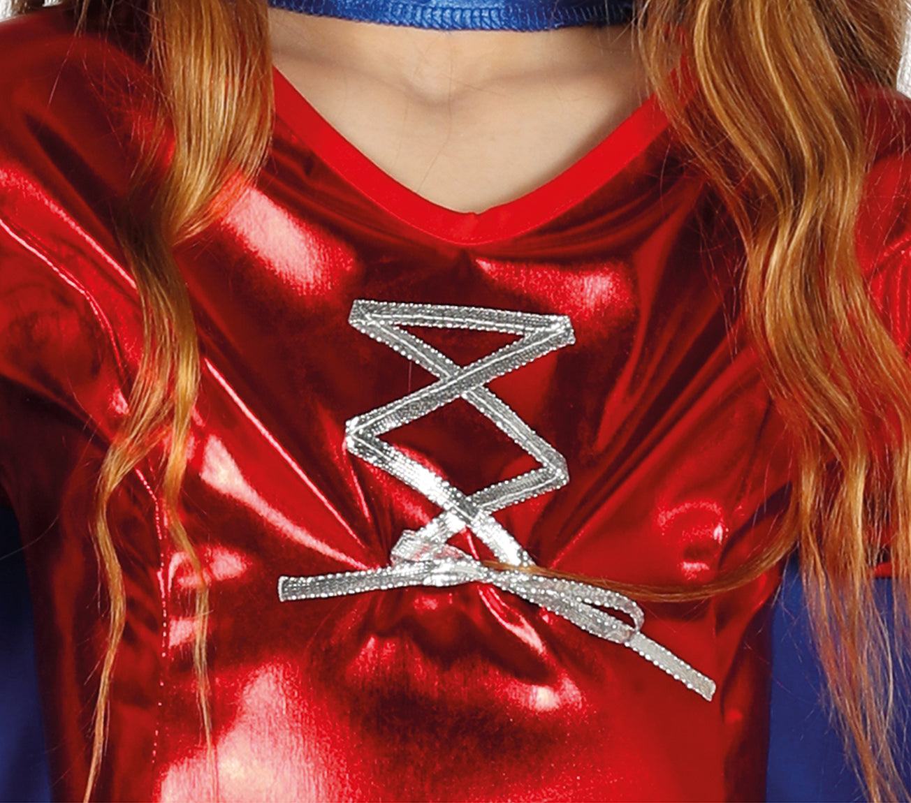 GP87467 – Superhelden Abenteuerfigur Kostüm – Größe: 140/146 – Farbe: Blau