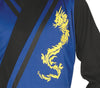 GP87474 – Ninja Kämpfer Kostüm Blau Schwarz – Größe: 128/134 – Farbe: Blau
