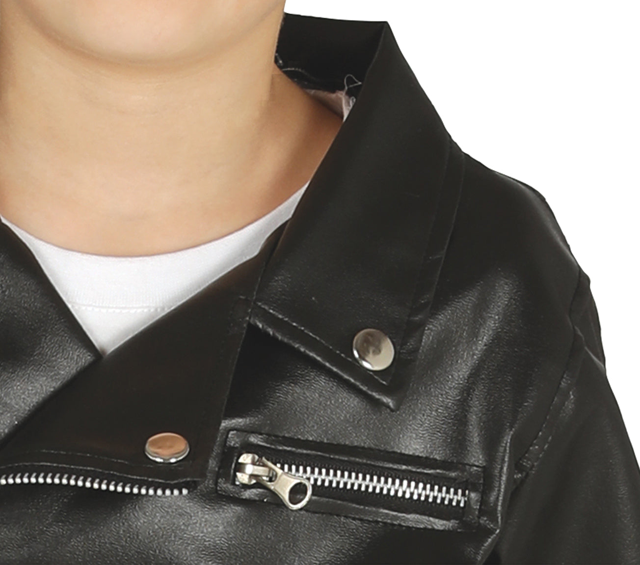 GP87477 – Rocker Abenteurerjacke Für Coole Tage – Größe: 110/116 – Farbe: Schwarz